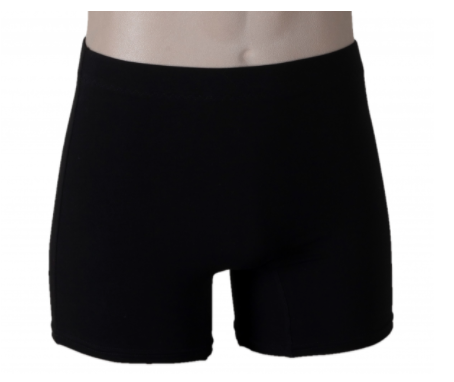 Mens Black cotton underwear hand made in New Zealand.