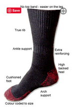 Load image into Gallery viewer, Merino Mid Socks - 3 Pair